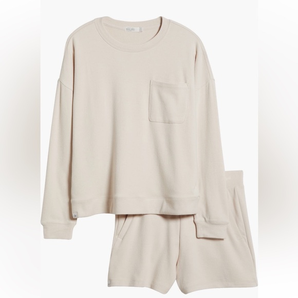 Barefoot Dreams Malibu Brushed Fleece Pajamas - Picture 3 of 12